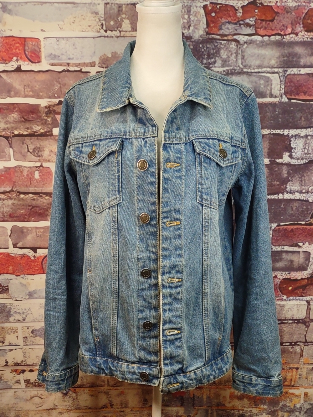 Brave Soul Blue Denim Jacket - Unisex